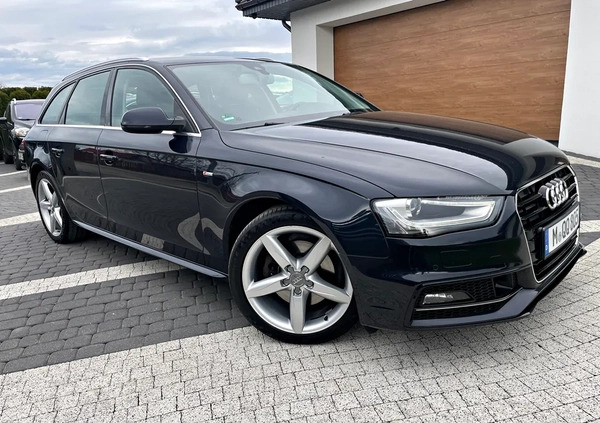 Audi A4 cena 49900 przebieg: 223000, rok produkcji 2014 z Nowogród Bobrzański małe 596